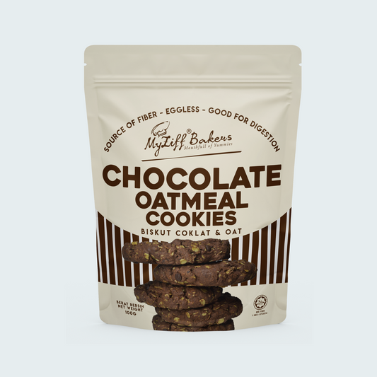 Oatmeal Cookies Chocolate  3.53 oz (100 gm)