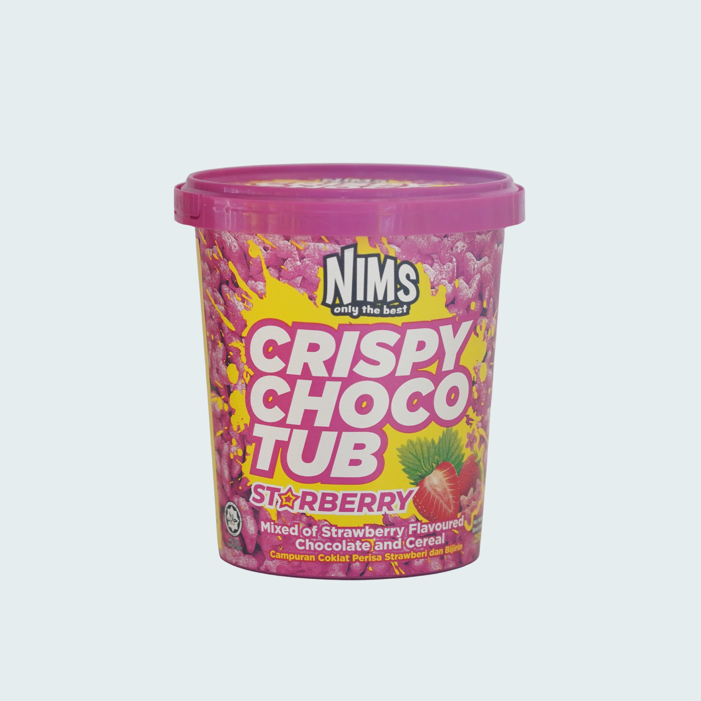 NIMS Crispy Choco Tub (Starberry), 8.81 oz (250 gm)