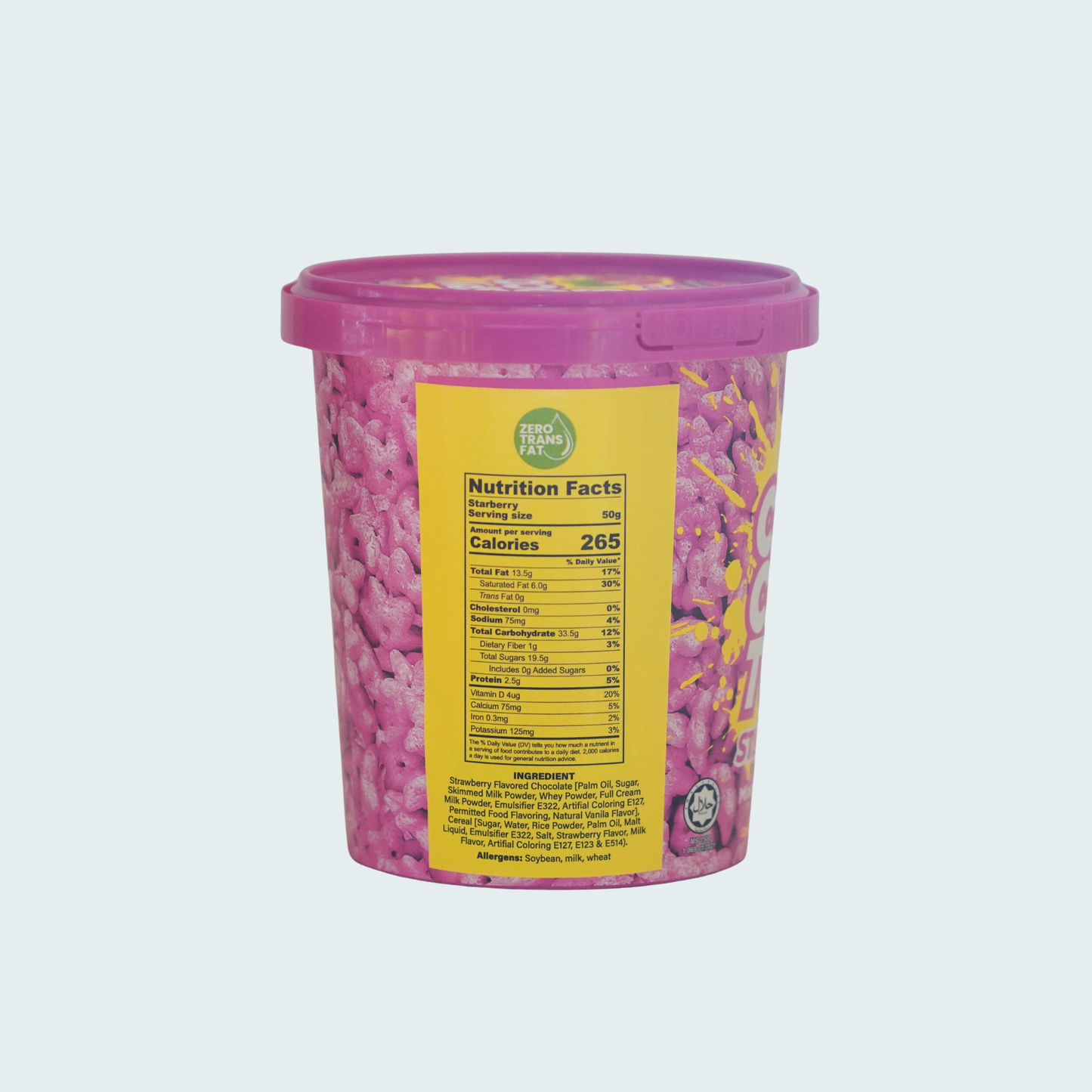 NIMS Crispy Choco Tub (Starberry), 8.81 oz (250 gm)