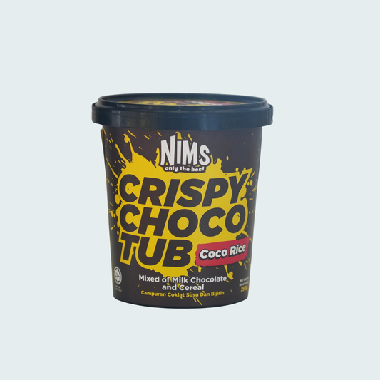 NIMS Crispy Choco Tub (Coco Rice), 8.81 oz (250 gm)