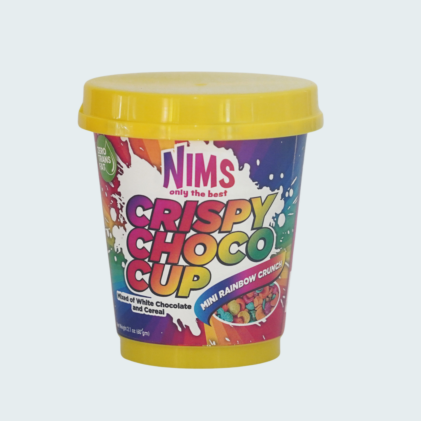 NIMS Crispy Choco Cereal (Mini Rainbow Crunch), 2.11 oz (60 gm)