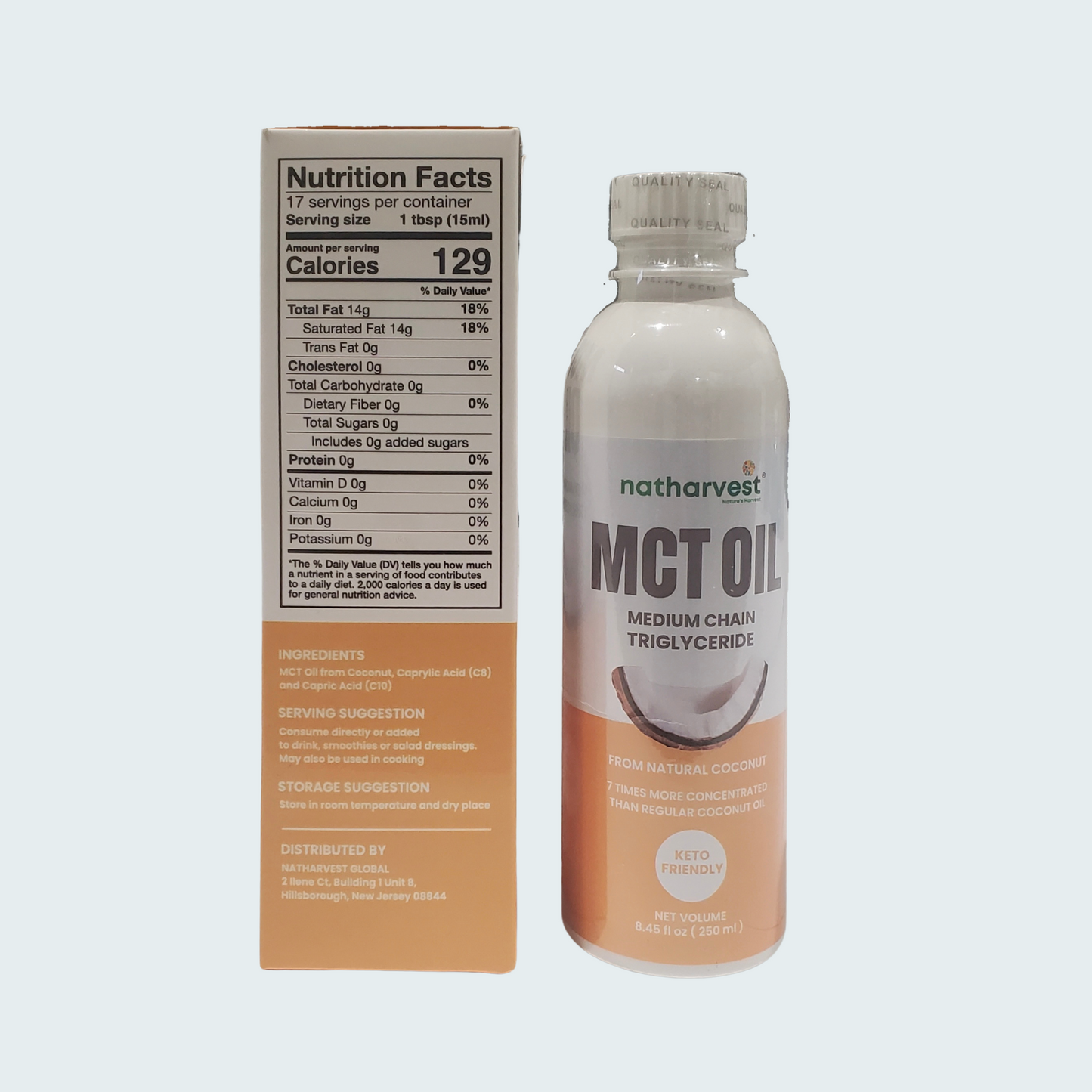 MCT Oil, 8.45 fl.oz (250 ml)