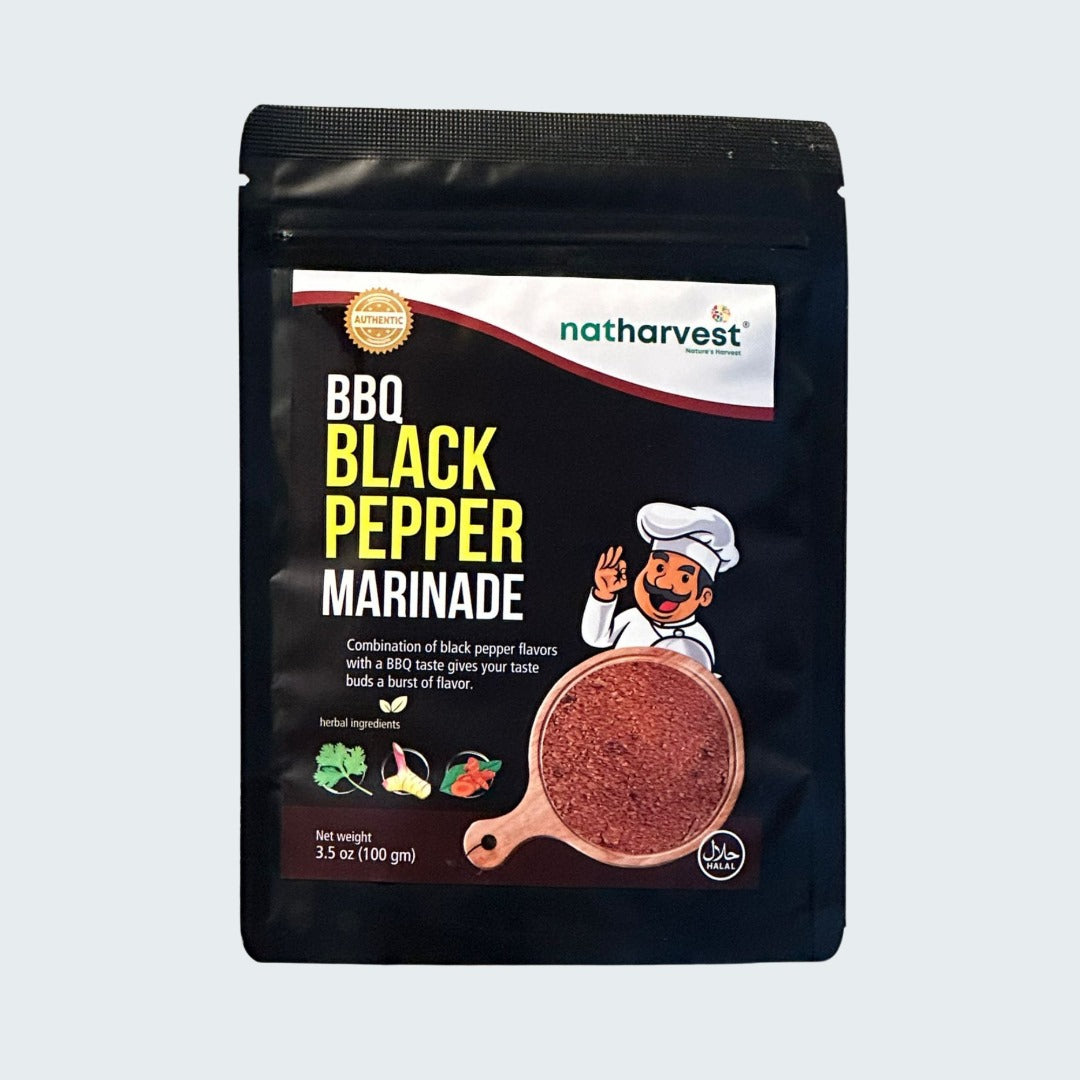 Natharvest BBQ Black Pepper Marinade